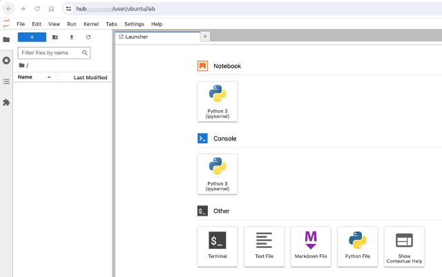 jupyterhub ui jupyterhub ui